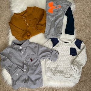 Toddler boy shirt bundle